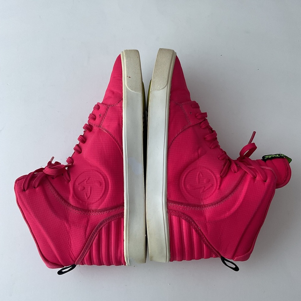 Zumba Street Classic Pink High-Top Dance Fitness  Sneakers Shoes Women’s Size 8 - Picture 9 of 12